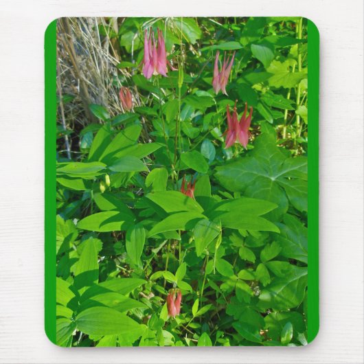 Wild Columbine Mousepad Muismat (Voorkant)