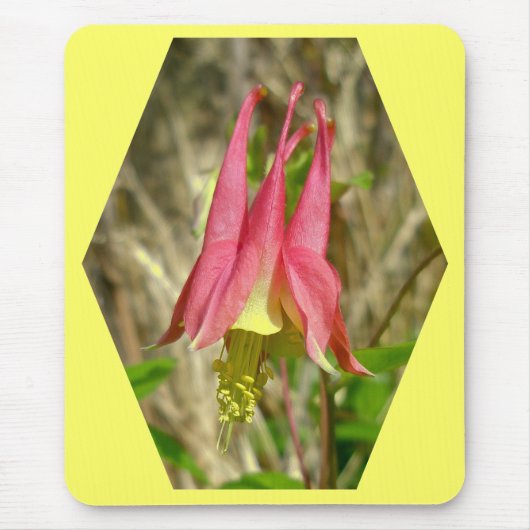 Wild Columbine Mousepad Muismat (Voorkant)