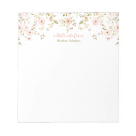 Wild Country Rose op maat Notitieblok