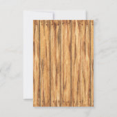 Wild cowboy westerne blije verjaardag kaart (Achterkant)