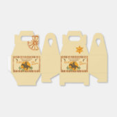 Wild cowboy westerne verjaardag bedankdoosjes (Uitgevouwen)