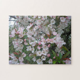 "Wild Crab Apple Blossom" Jigzaag Puzzle Legpuzzel