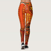 Wild Crazy Del Sol Broek leggings (Achterkant)