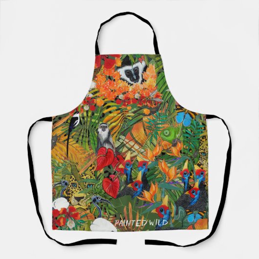 Wild creation Apron Schort (Voorkant)