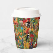 Wild Creation Paper cups Papieren Bekers (Links)