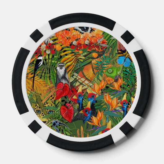 Wild Creation Poker Chips (Achterkant)