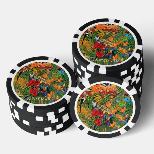 Wild Creation Poker Chips (Opstapeling)
