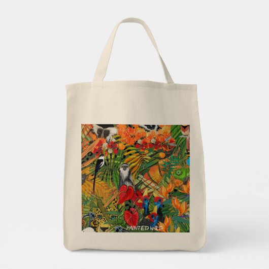Wild Creation Tote Bag (Achterkant)