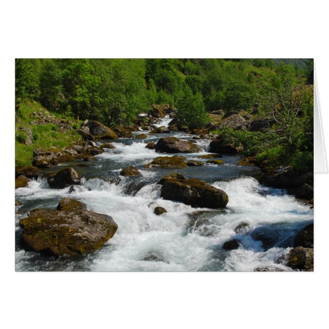 Wild Creek Card (Voorkant Horizontaal)