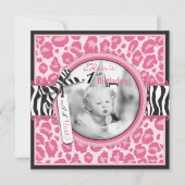 Wild Cupcake CP Invitation Square 2 Kaart (Voorkant)