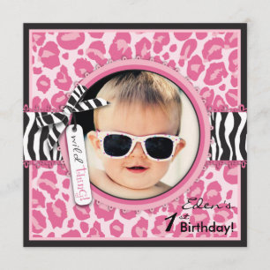 Wild Cupcake CP Invitation Square 2B Kaart