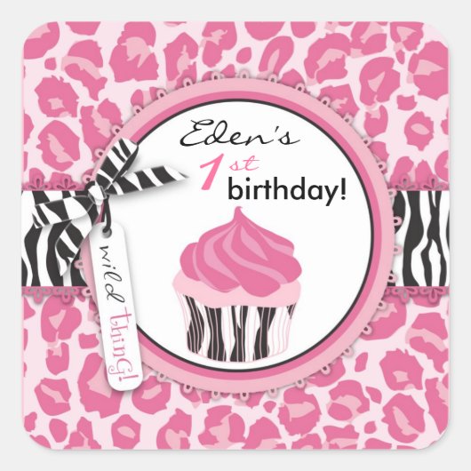 Wild Cupcake CP Sticker 2 (Voorkant)
