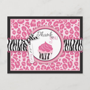 Wild Cupcake CP TY Briefkaart