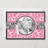 Wild Cupcake CP-uitnodigingskaart B1 Kaart (Voorkant)