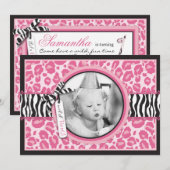 Wild Cupcake CP-uitnodigingskaart B1 Kaart (Voorkant / Achterkant)