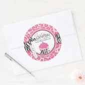 Wild Cupcake CP Zakelijke Sticker (Envelop)