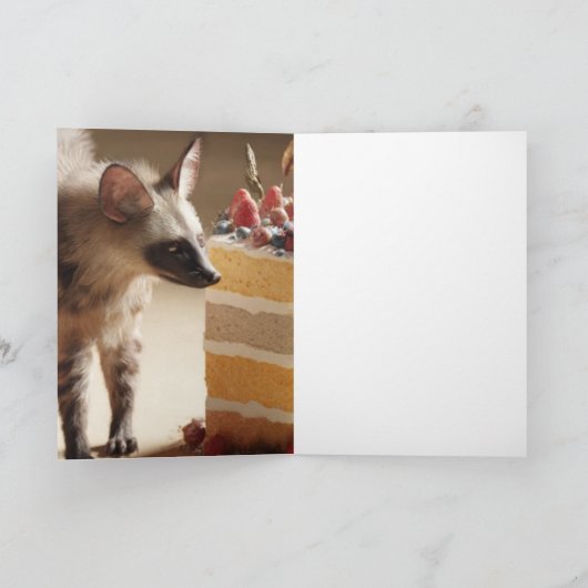 Wild Curiosity & Layered Cake Kaart (Binnen)