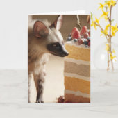 Wild Curiosity & Layered Cake Kaart (Gele Bloem)