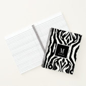 Wild Custom Zebra Print Patroon Notitieboek (Binnen)