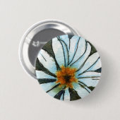"Wild Daisies #1" Floral Button (Voorkant /achterkant)
