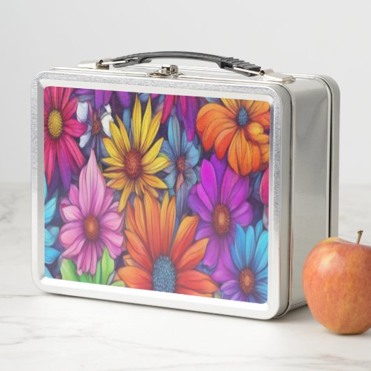 Wild Daisies #4 - Metal Lunchbox (In situ)