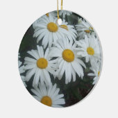 Wild Daisies Keramisch Ornament (Links)