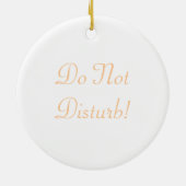 Wild Daisies Keramisch Ornament (Achterkant)