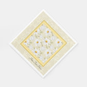 Wild Daisies Papier Servet (Hoek)