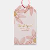 Wild Daisy Boho 1st Birthday Party voor Labels Cadeaulabel (Voorkant)