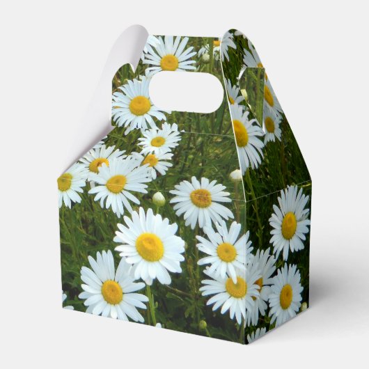 Wild Daisy Party Favor Box Bedankdoosjes (Voorkant Zijde)
