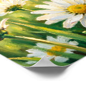 Wild Daisy Veld Kunstprint – Poster (Hoek)