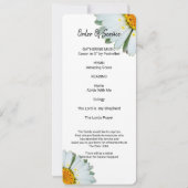 Wild Daisy Viering van het Leven Fotokaart Kaart (Achterkant)