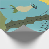 Wild Dandelion Print Cadeaupapier (Hoek)