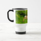 Wild Deer Bounding in Grass Wildlife Art Mok (Links)