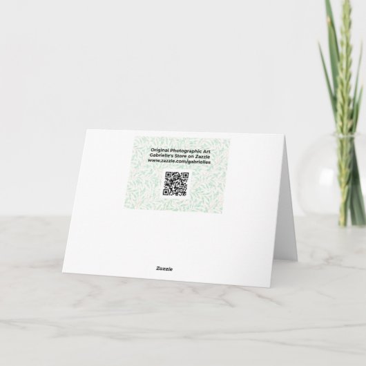 Wild Deer Buck  Pun Birthday Card Bedankkaart (Achterkant)