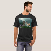 Wild Deer & Inukshuk Wilderness Gift Item T-shirt (Voorkant volledig)