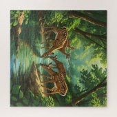 Wild Deer Puzzle Legpuzzel (Horizontaal)
