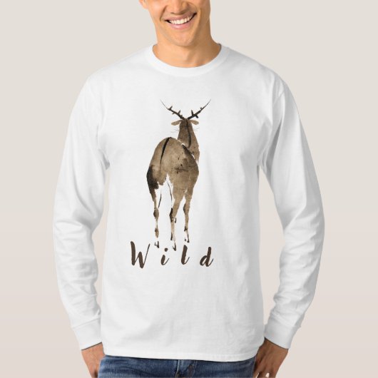 Wild Deer T-shirt (Voorkant)