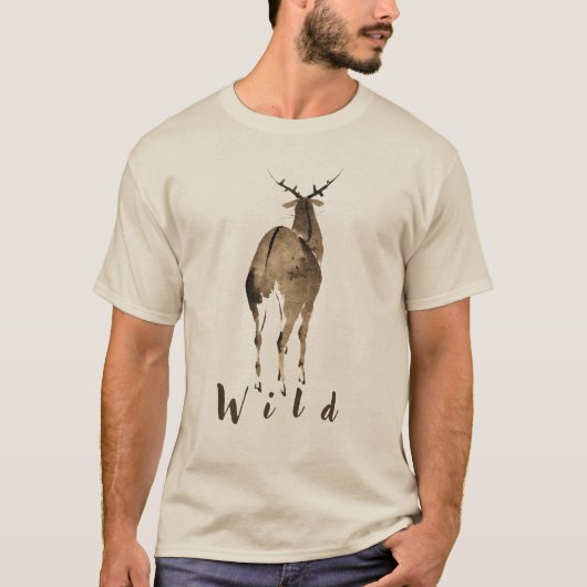 Wild Deer T-shirt (Voorkant)