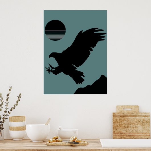 Wild design Eagle Poster (Keuken)