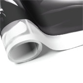 Wild design Zwart Pantha Gift Wrapping Papier (Rol Hoek)
