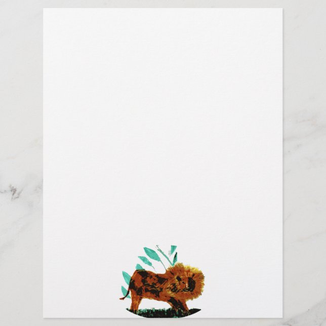 Wild Dier illustratie Leeuw (Voorkant)