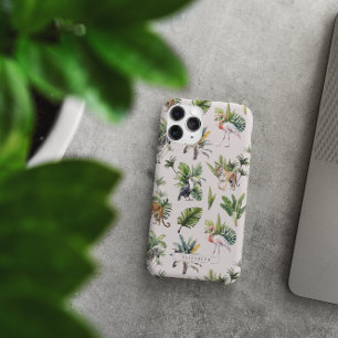 Wild dier   Jungle groen monogram iPhone 16 Pro Max Hoesje