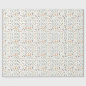 wild dier met Oerwoud Cadeaupapier (Vlak)