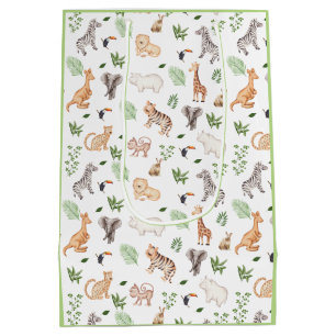 wild dier met Oerwoud Medium Cadeauzakje