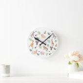 wild dier met Oerwoud Ronde Klok (Huis)
