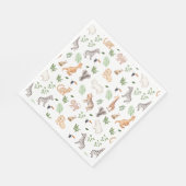 wild dier met Oerwoud Servet (Hoek)