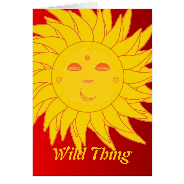 Wild Ding Card (Voorkant)