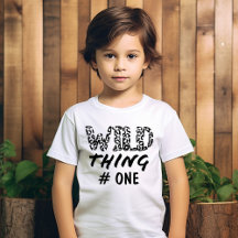 Wild ding Number Quote Funny Leopard Print T-Shir