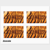 WILD DINGEN RECHTHOEKIGE STICKER (Vel)